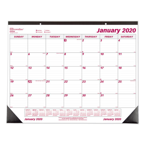 2020 desk calendar